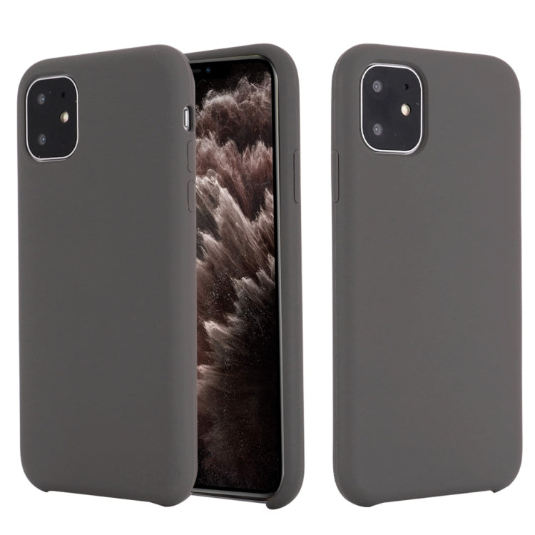 Solid Color Liquid Silicone Shockproof Case, For iPhone 11 Pro