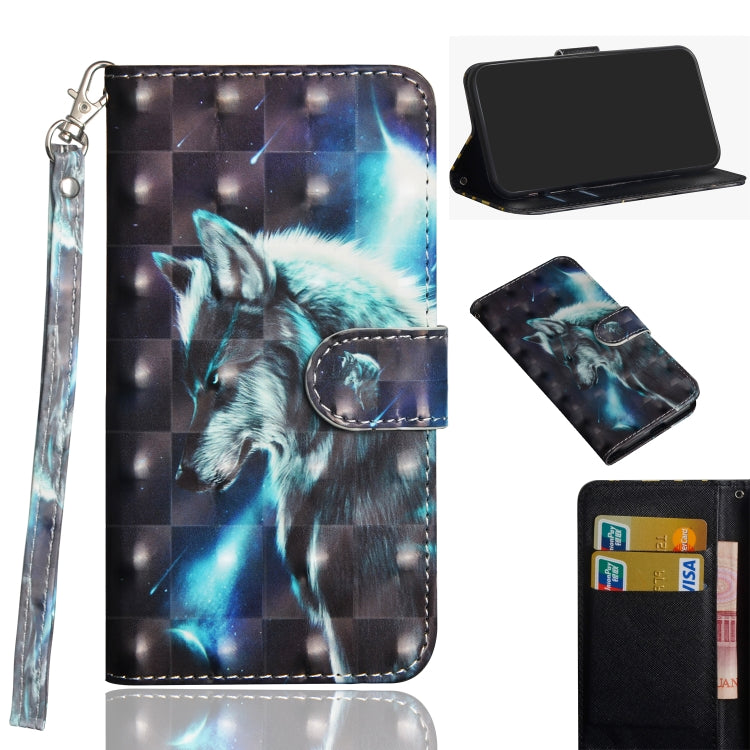 3D Painting Pattern Horizontal Flip TPU + PU Leather Case with Holder & Card Slots & Wallet, For Galaxy S10+, For Galaxy Note9