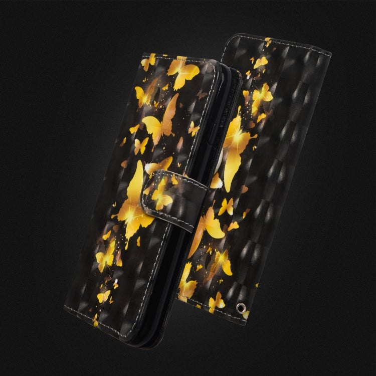 3D Painting Pattern Horizontal Flip TPU + PU Leather Case with Holder & Card Slots & Wallet, For Galaxy A50, For Galaxy A70