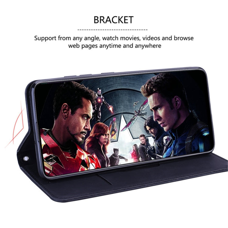 Frosted Business Magnetic Horizontal Flip PU Leather Case with Holder & Card Slot & Lanyard, For iPhone 12 / 12 Pro, For iPhone 12 Pro Max