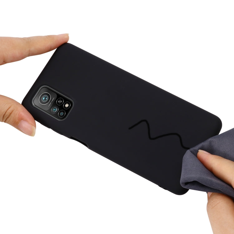 Pure Color Liquid Silicone Shockproof Full Coverage Case, For Xiaomi Mi 10T / 10T Pro 5G