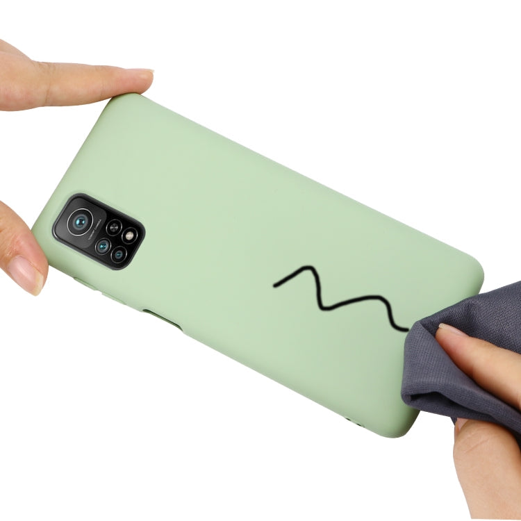 Pure Color Liquid Silicone Shockproof Full Coverage Case, For Xiaomi Mi 10T / 10T Pro 5G