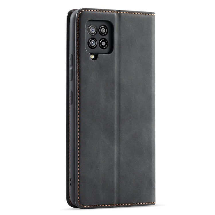 Forwenw Dream Series Oil Edge Strong Magnetism Horizontal Flip Leather Case with Holder & Card Slots & Wallet & Photo Frame, For Samsung Galaxy A42 5G