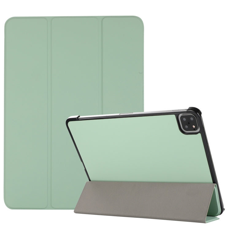 3-folding Skin Texture Horizontal Flip TPU + PU Leather Case with Holder, For iPad Air 11 2024 / 2022 / 2020 10.9, For iPad 9.7 (2018) / 9.7 (2017) / air / air2, For Lenovo M10 Plus, For Samsung Galaxy Tab A7 10.4(2020) T500 / T505