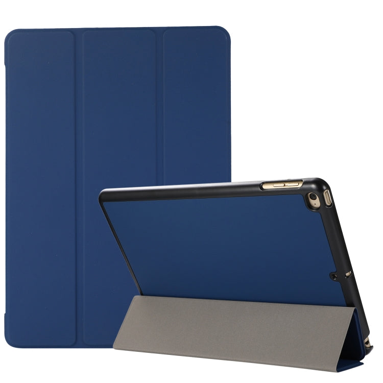 3-folding Skin Texture Horizontal Flip TPU + PU Leather Case with Holder, For iPad Air 11 2024 / 2022 / 2020 10.9, For iPad 9.7 (2018) / 9.7 (2017) / air / air2, For Lenovo M10 Plus, For Samsung Galaxy Tab A7 10.4(2020) T500 / T505