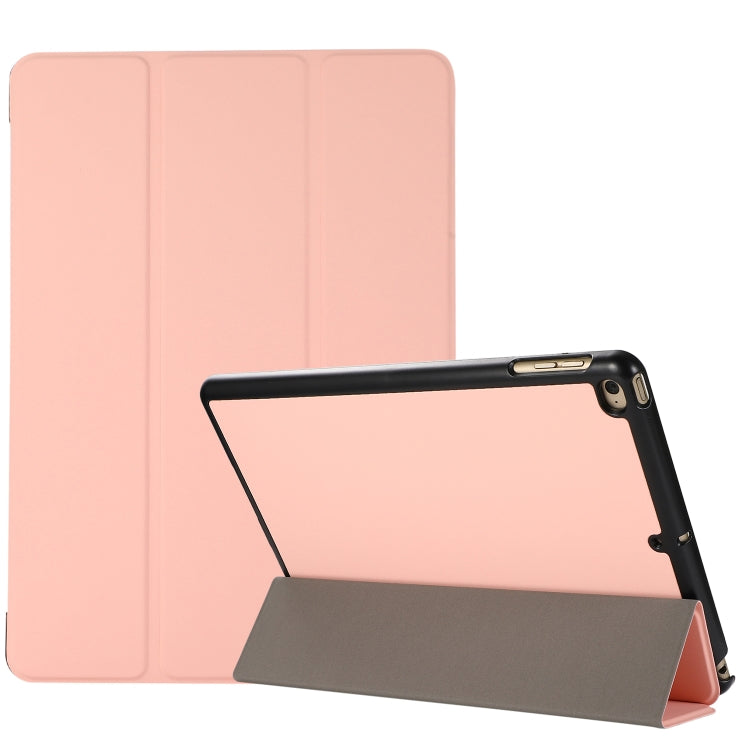3-folding Skin Texture Horizontal Flip TPU + PU Leather Case with Holder, For iPad Air 11 2024 / 2022 / 2020 10.9, For iPad 9.7 (2018) / 9.7 (2017) / air / air2, For Lenovo M10 Plus, For Samsung Galaxy Tab A7 10.4(2020) T500 / T505