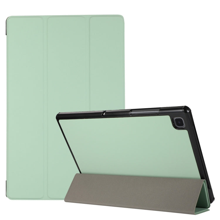 3-folding Skin Texture Horizontal Flip TPU + PU Leather Case with Holder, For iPad Air 11 2024 / 2022 / 2020 10.9, For iPad 9.7 (2018) / 9.7 (2017) / air / air2, For Lenovo M10 Plus, For Samsung Galaxy Tab A7 10.4(2020) T500 / T505