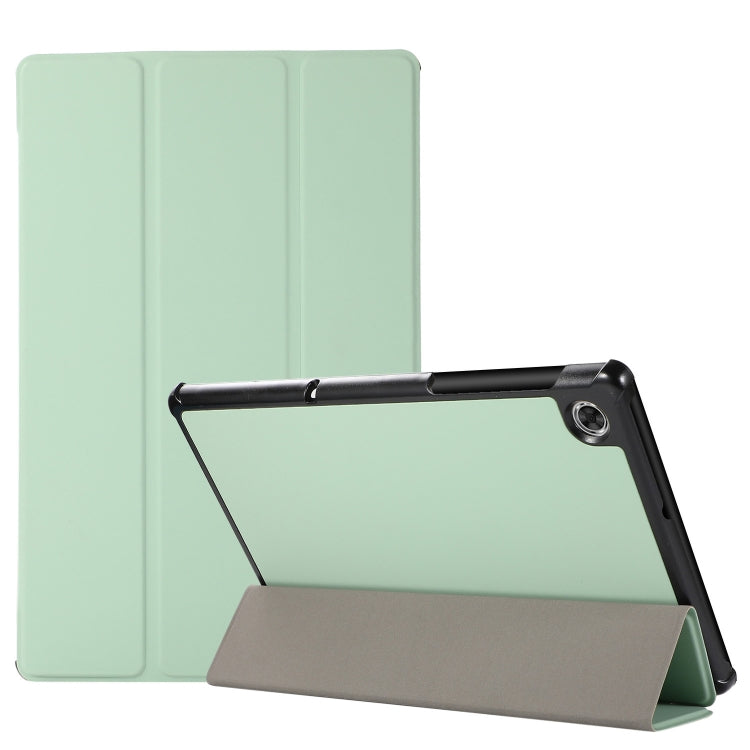3-folding Skin Texture Horizontal Flip TPU + PU Leather Case with Holder, For iPad Air 11 2024 / 2022 / 2020 10.9, For iPad 9.7 (2018) / 9.7 (2017) / air / air2, For Lenovo M10 Plus, For Samsung Galaxy Tab A7 10.4(2020) T500 / T505
