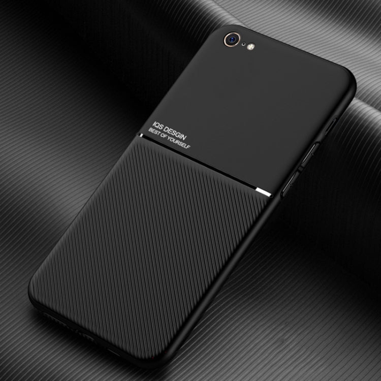 Classic Tilt Strip Grain Magnetic Shockproof PC + TPU Case, For iPhone 6, For iPhone 6 Plus, For iPhone 8 Plus / 7 Plus, For iPhone 11, For iPhone 11 Pro, For iPhone 11 Pro Max