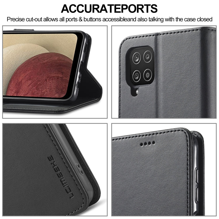 LC.IMEEKE Calf Texture Horizontal Flip Leather Case, with Holder & Card Slots & Wallet & Photo Frame, For Samsung Galaxy A12, For Samsung Galaxy A32 5G