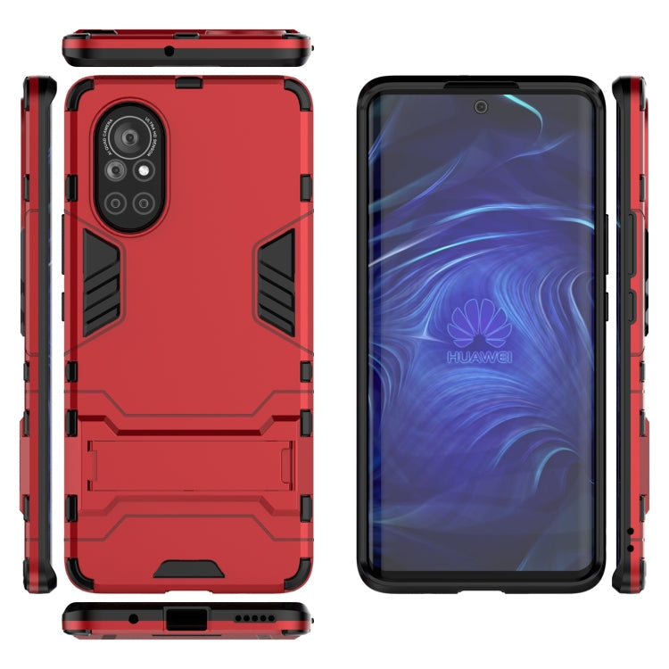 PC + TPU Shockproof Protective Case with Holder, For Huawei Nova 8 5G, For Huawei Nova 8 Pro 5G, For Samsung Galaxy A72 5G(US Version)