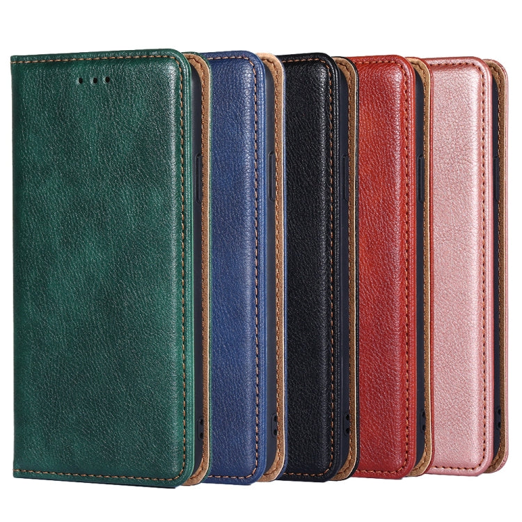 For Samsung Galaxy S20 FE PU + TPU Gloss Oil Solid Color Magnetic Horizontal Flip Leather Case with Holder & Card Slot & Wallet(Green)