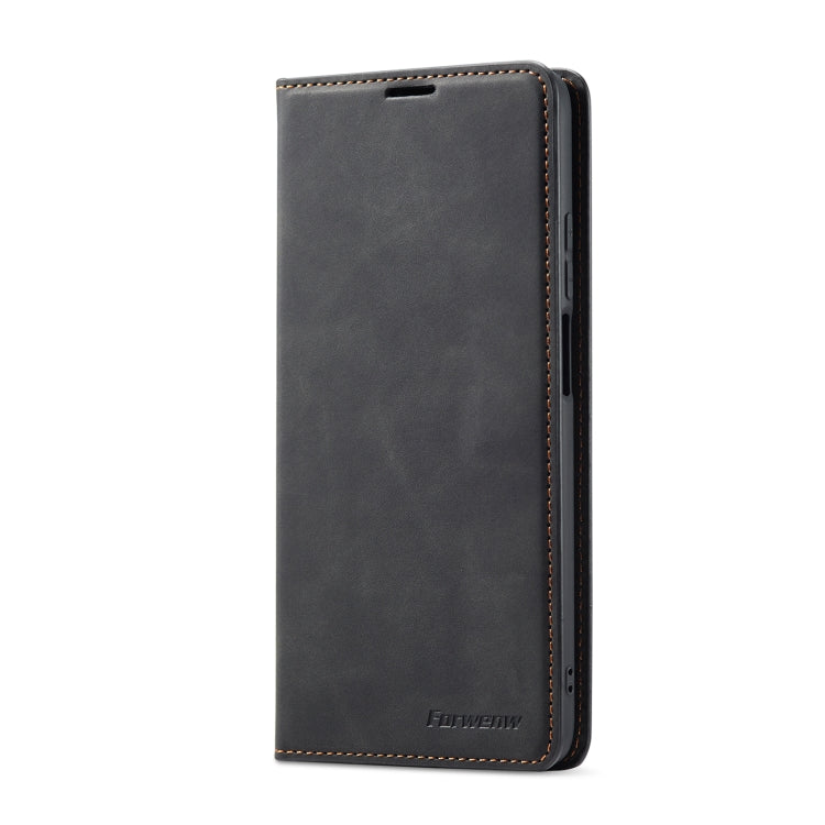 For Xiaomi Mi 10T Lite Forwenw Dream Series Oil Edge Strong Magnetism Horizontal Flip Leather Case with Holder & Card Slots & Wallet & Photo Frame(Black)