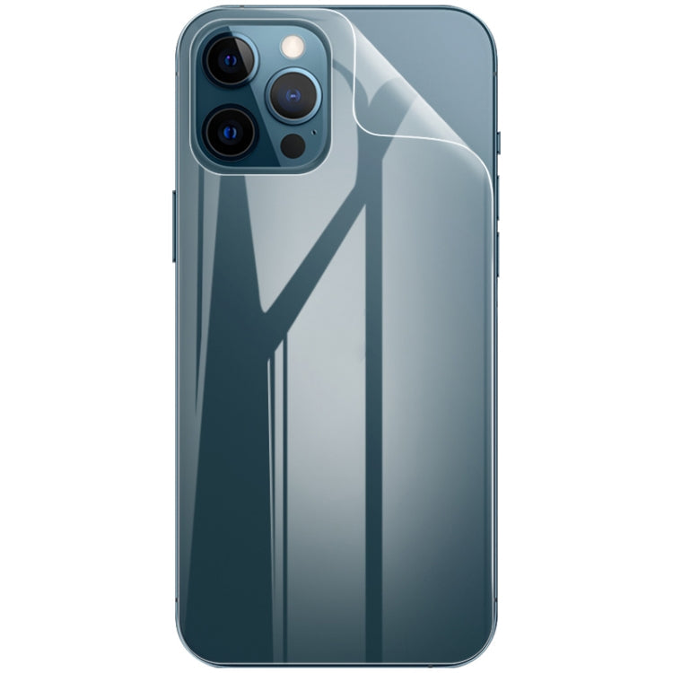 2 PCS IMAK 0.15mm Curved Full Screen Protector Hydrogel Film Back Protector For iPhone 12 Pro Max
