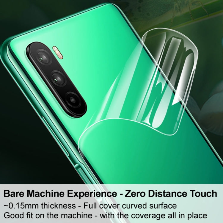 2 PCS IMAK 0.15mm Curved Full Screen Protector Hydrogel Film Back Protector For iPhone 12 Pro Max
