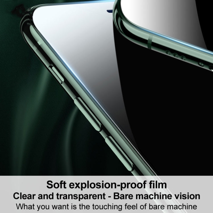 2 PCS IMAK 0.15mm Curved Full Screen Protector Hydrogel Film Back Protector For iPhone 12 Pro Max