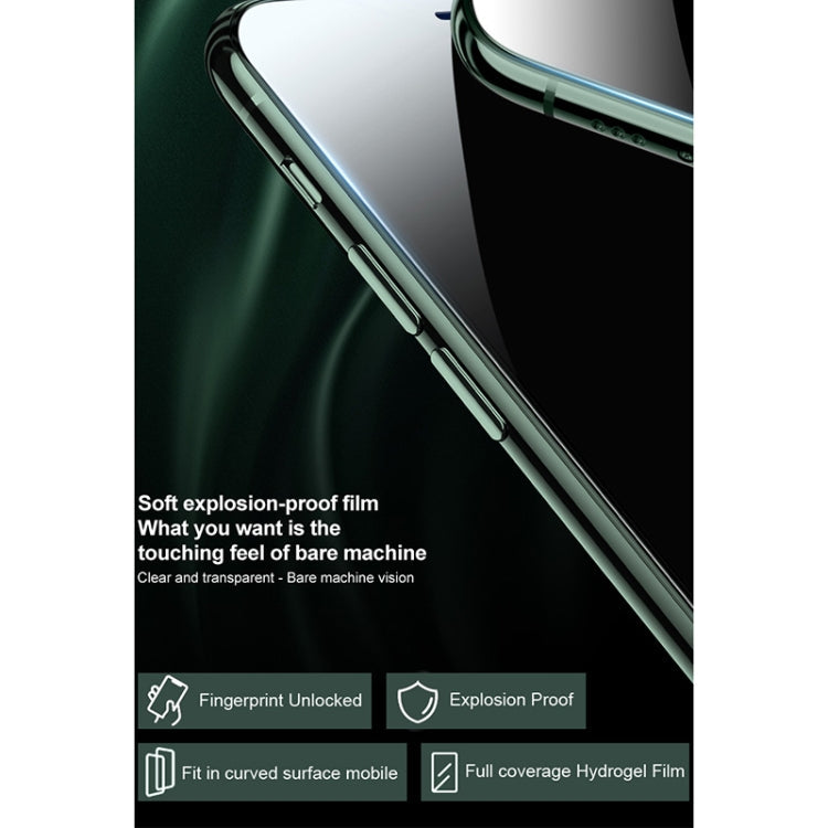 2 PCS IMAK 0.15mm Curved Full Screen Protector Hydrogel Film Front Protector For iPhone 12 Pro Max