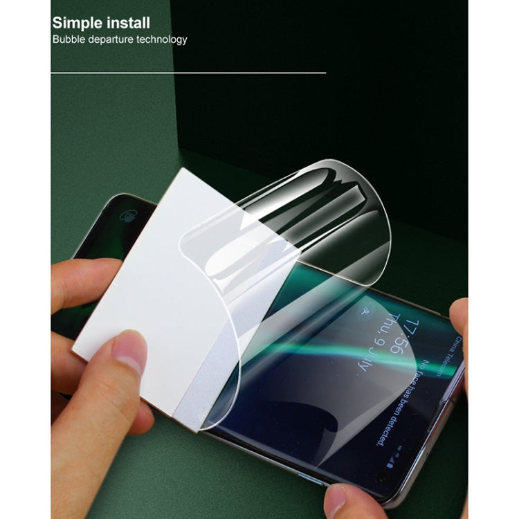 2 PCS IMAK 0.15mm Curved Full Screen Protector Hydrogel Film Front Protector For iPhone 12 Pro Max