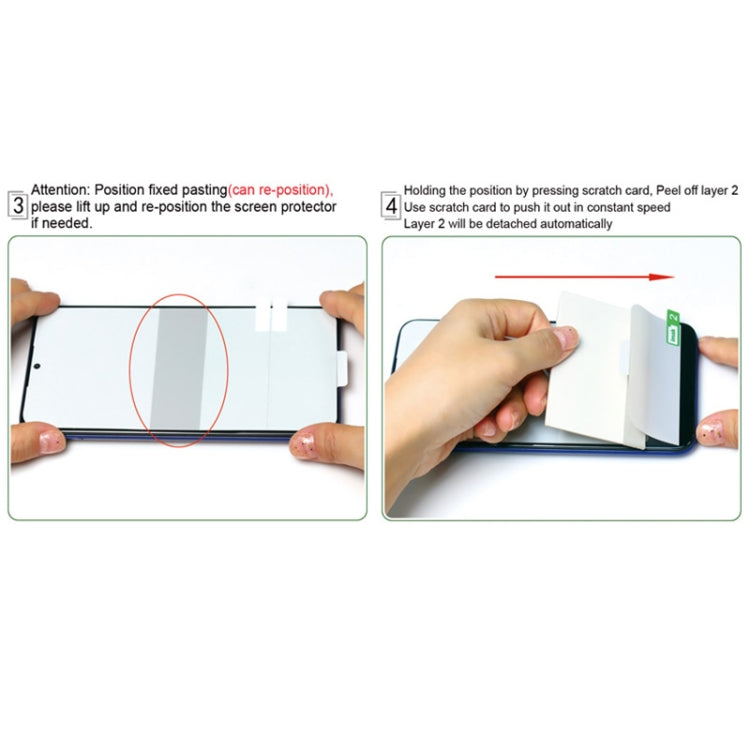2 PCS IMAK 0.15mm Curved Full Screen Protector Hydrogel Film Front Protector For iPhone 12 Pro Max