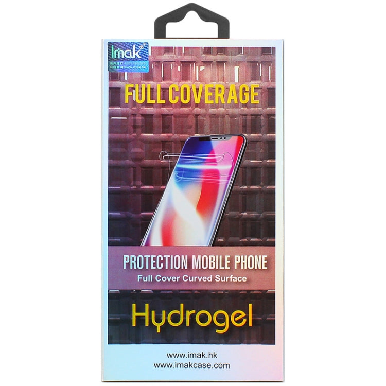 For Xiaomi Redmi Note 9 5G 2 PCS IMAK 0.15mm Curved Full Screen Protector Hydrogel Film Front Protector