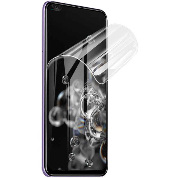For Xiaomi Redmi Note 9 5G 2 PCS IMAK 0.15mm Curved Full Screen Protector Hydrogel Film Front Protector