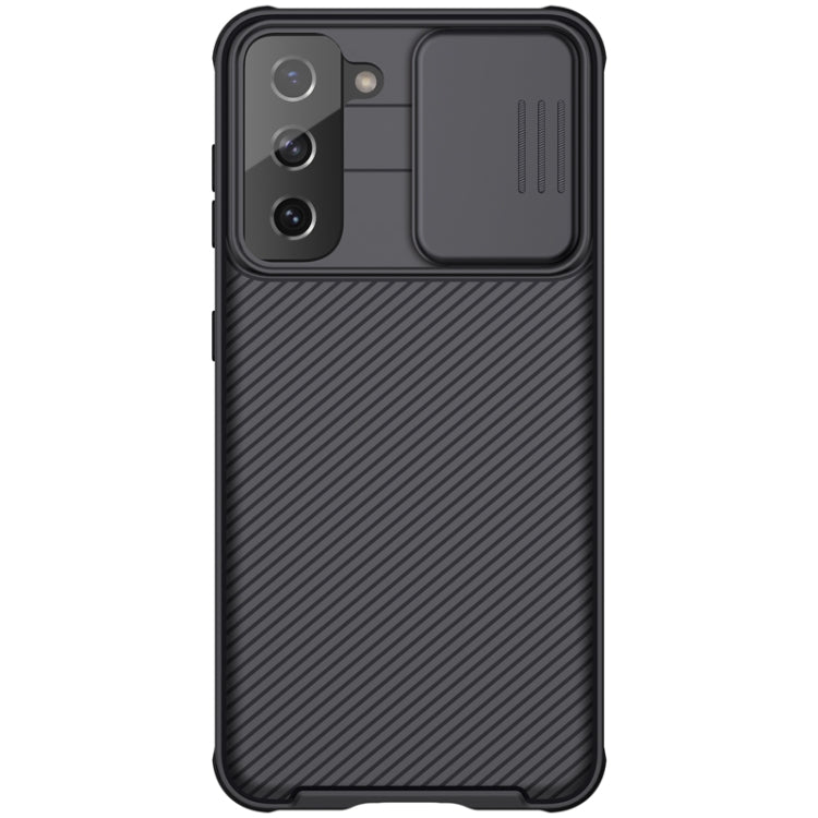 NILLKIN Black Mirror Pro Series Camshield Full Coverage Dust-proof Scratch Resistant Phone Case, For Samsung Galaxy S21 5G, For Samsung Galaxy S21 Ultra 5G