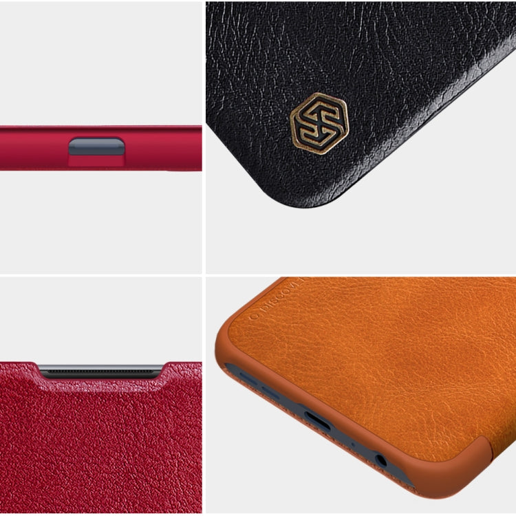 NILLKIN QIN Series Crazy Horse Texture Horizontal Flip Leather Case with Card Slot, For OnePlus Nord N100, For Samsung Galaxy S21 Ultra 5G, For Samsung Galaxy S21 Plus 5G