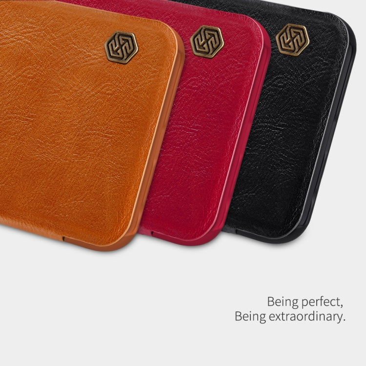 NILLKIN QIN Series Crazy Horse Texture Horizontal Flip Leather Case with Card Slot, For OnePlus Nord N100, For Samsung Galaxy S21 Ultra 5G, For Samsung Galaxy S21 Plus 5G