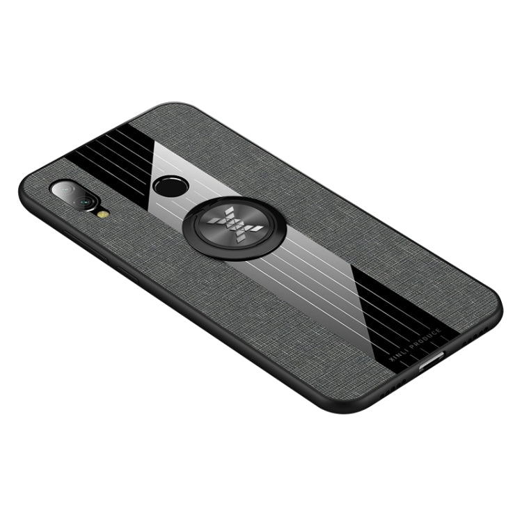 XINLI Stitching Cloth Textue Shockproof TPU Protective Case with Ring Holder, For Xiaomi Redmi 7, For Xiaomi Mi 9T / Redmi K20, For Xiaomi Redmi Note 5, For Xiaomi Redmi Note 7, For Xiaomi Redmi 5 Plus