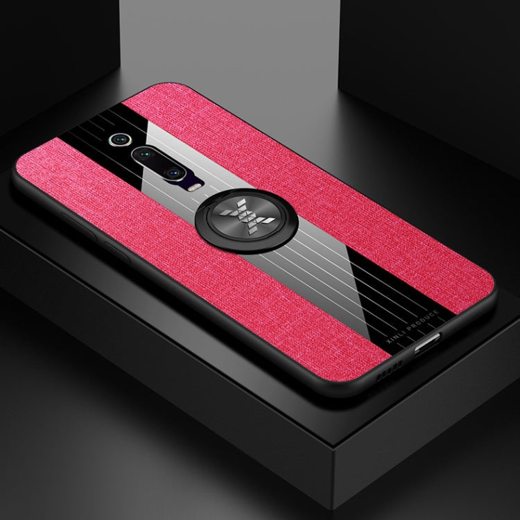 XINLI Stitching Cloth Textue Shockproof TPU Protective Case with Ring Holder, For Xiaomi Redmi 7, For Xiaomi Mi 9T / Redmi K20, For Xiaomi Redmi Note 5, For Xiaomi Redmi Note 7, For Xiaomi Redmi 5 Plus