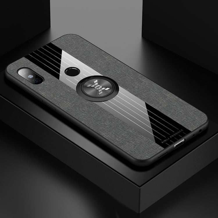 XINLI Stitching Cloth Textue Shockproof TPU Protective Case with Ring Holder, For Xiaomi Redmi 7, For Xiaomi Mi 9T / Redmi K20, For Xiaomi Redmi Note 5, For Xiaomi Redmi Note 7, For Xiaomi Redmi 5 Plus