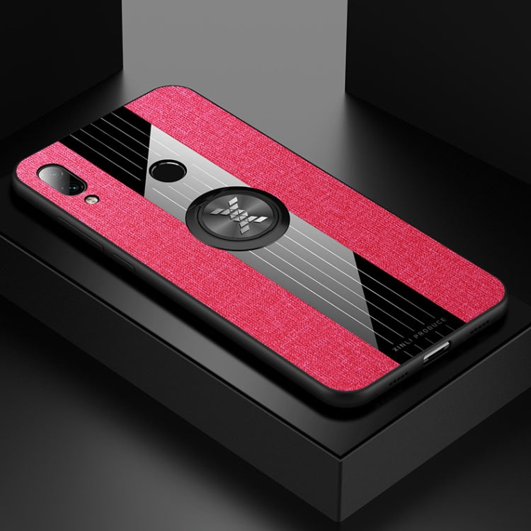 XINLI Stitching Cloth Textue Shockproof TPU Protective Case with Ring Holder, For Xiaomi Redmi 7, For Xiaomi Mi 9T / Redmi K20, For Xiaomi Redmi Note 5, For Xiaomi Redmi Note 7, For Xiaomi Redmi 5 Plus