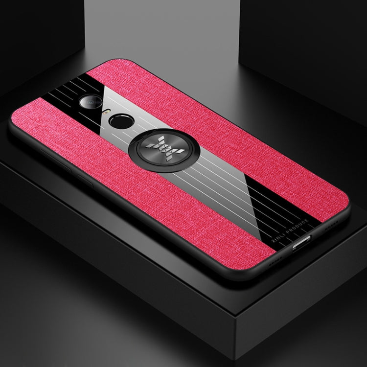 XINLI Stitching Cloth Textue Shockproof TPU Protective Case with Ring Holder, For Xiaomi Redmi 7, For Xiaomi Mi 9T / Redmi K20, For Xiaomi Redmi Note 5, For Xiaomi Redmi Note 7, For Xiaomi Redmi 5 Plus