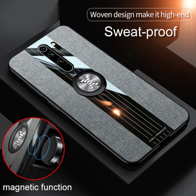 XINLI Stitching Cloth Textue Shockproof TPU Protective Case with Ring Holder, For Xiaomi Redmi Note 8, For Xiaomi Mi 8, For Xiaomi Mi 9, For Xiaomi Mi Max 2, For Xiaomi Mi Max 3