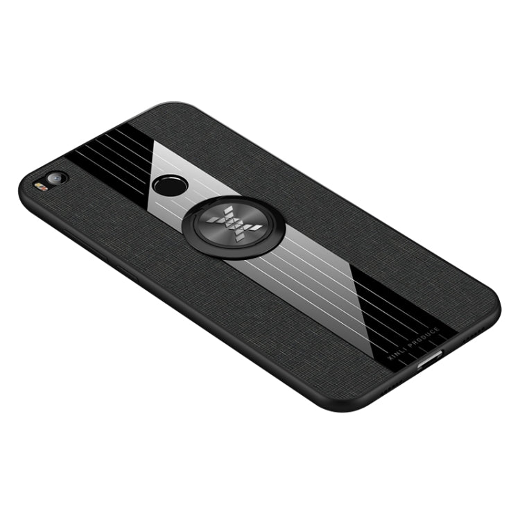 XINLI Stitching Cloth Textue Shockproof TPU Protective Case with Ring Holder, For Xiaomi Redmi Note 8, For Xiaomi Mi 8, For Xiaomi Mi 9, For Xiaomi Mi Max 2, For Xiaomi Mi Max 3