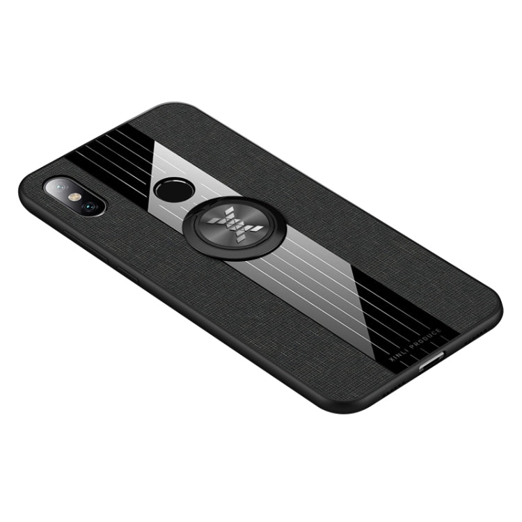 XINLI Stitching Cloth Textue Shockproof TPU Protective Case with Ring Holder, For Xiaomi Mi 6X / A2, For Xiaomi Mi 9 SE, For Xiaomi Mi CC9, For Xiaomi Mi CC9e