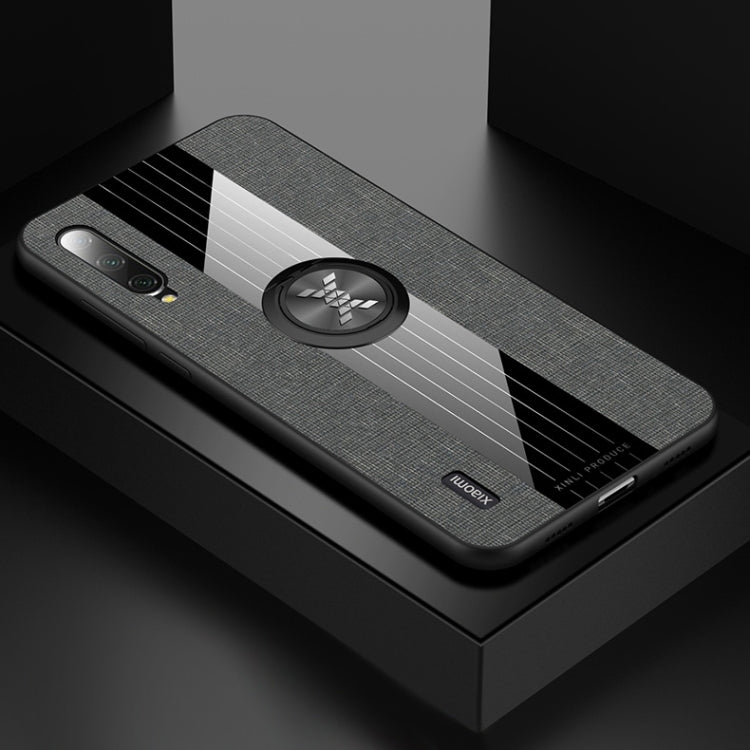 XINLI Stitching Cloth Textue Shockproof TPU Protective Case with Ring Holder, For Xiaomi Mi 6X / A2, For Xiaomi Mi 9 SE, For Xiaomi Mi CC9, For Xiaomi Mi CC9e