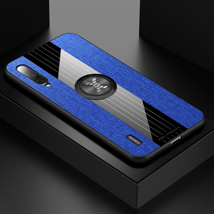 XINLI Stitching Cloth Textue Shockproof TPU Protective Case with Ring Holder, For Xiaomi Mi 6X / A2, For Xiaomi Mi 9 SE, For Xiaomi Mi CC9, For Xiaomi Mi CC9e