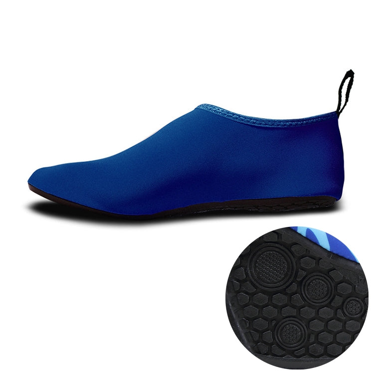 Non-slip Wear-resisting Thick Rubber Sole Diving Shoes and  Socks, One Pair, XS, S