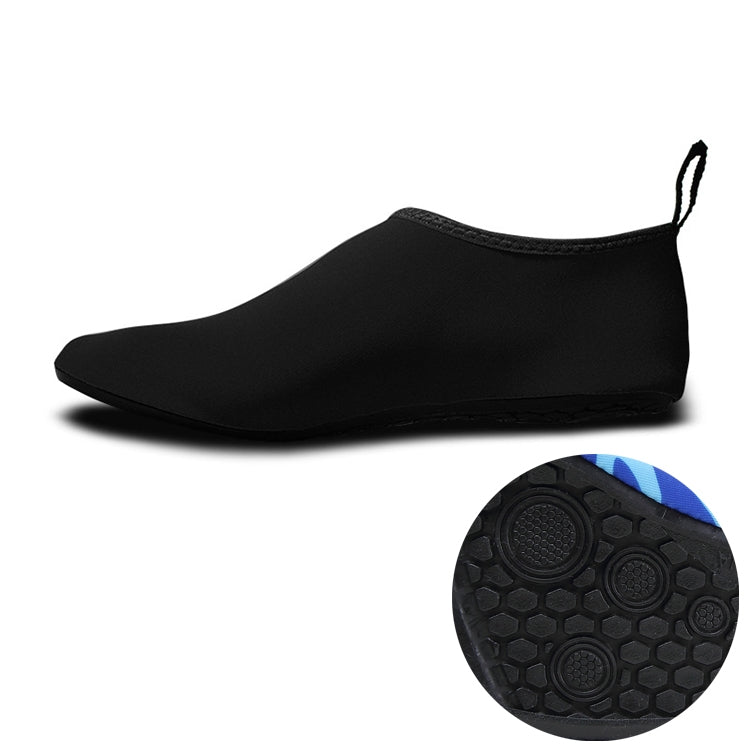 Non-slip Wear-resisting Thick Rubber Sole Diving Shoes and  Socks, One Pair, XS, S