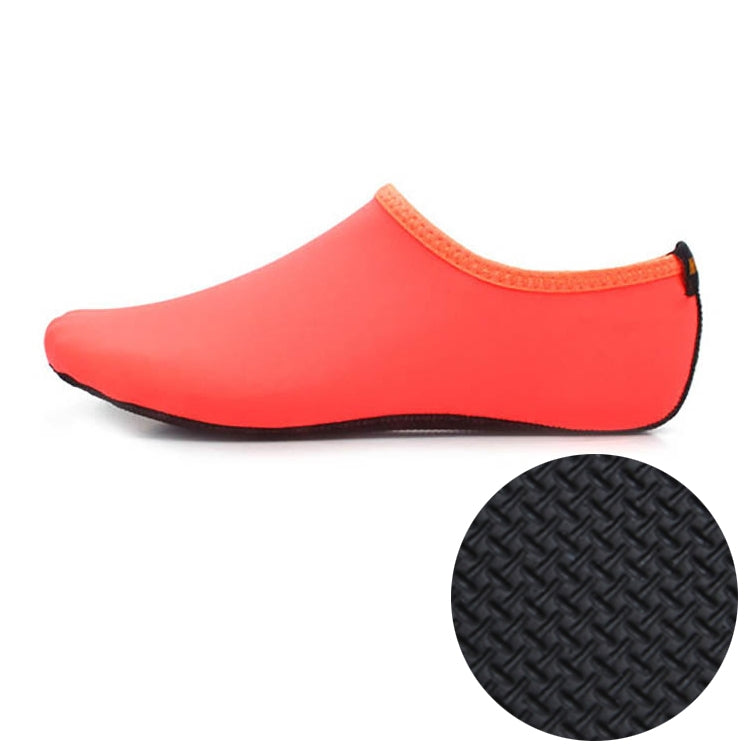3mm Non-slip Rubber Embossing Texture Sole Solid Color Diving Shoes and Socks, One Pair, XXXS, XXS, XS, S