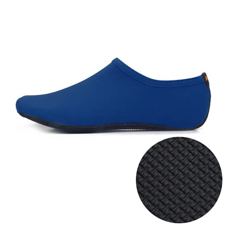 3mm Non-slip Rubber Embossing Texture Sole Solid Color Diving Shoes and Socks, One Pair, M, L, XL, XXL