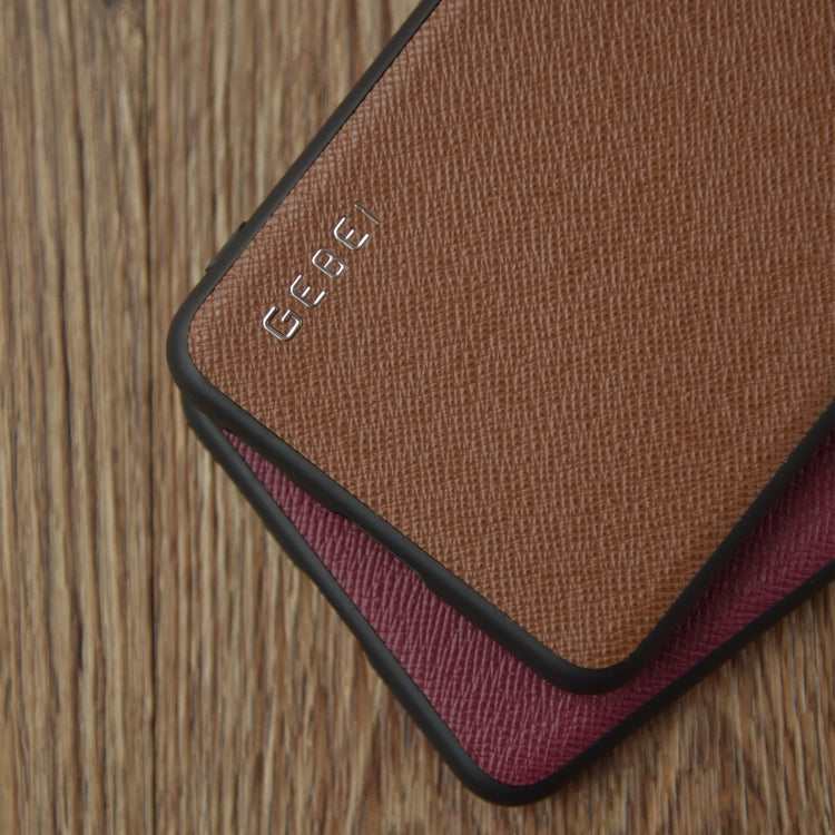 For Samsung Galaxy S21+ 5G GEBEI Full-coverage Shockproof Leather Protective Case(Blue)