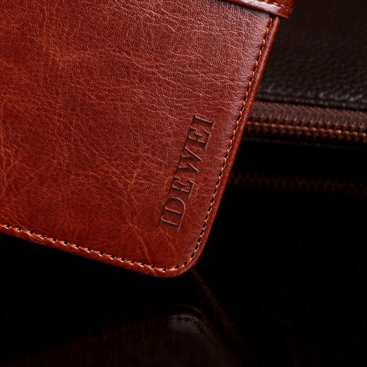 For ZTE Blade A7s 2020 idewei Crazy Horse Texture Horizontal Flip Leather Case with Holder & Card Slots & Wallet(Red)