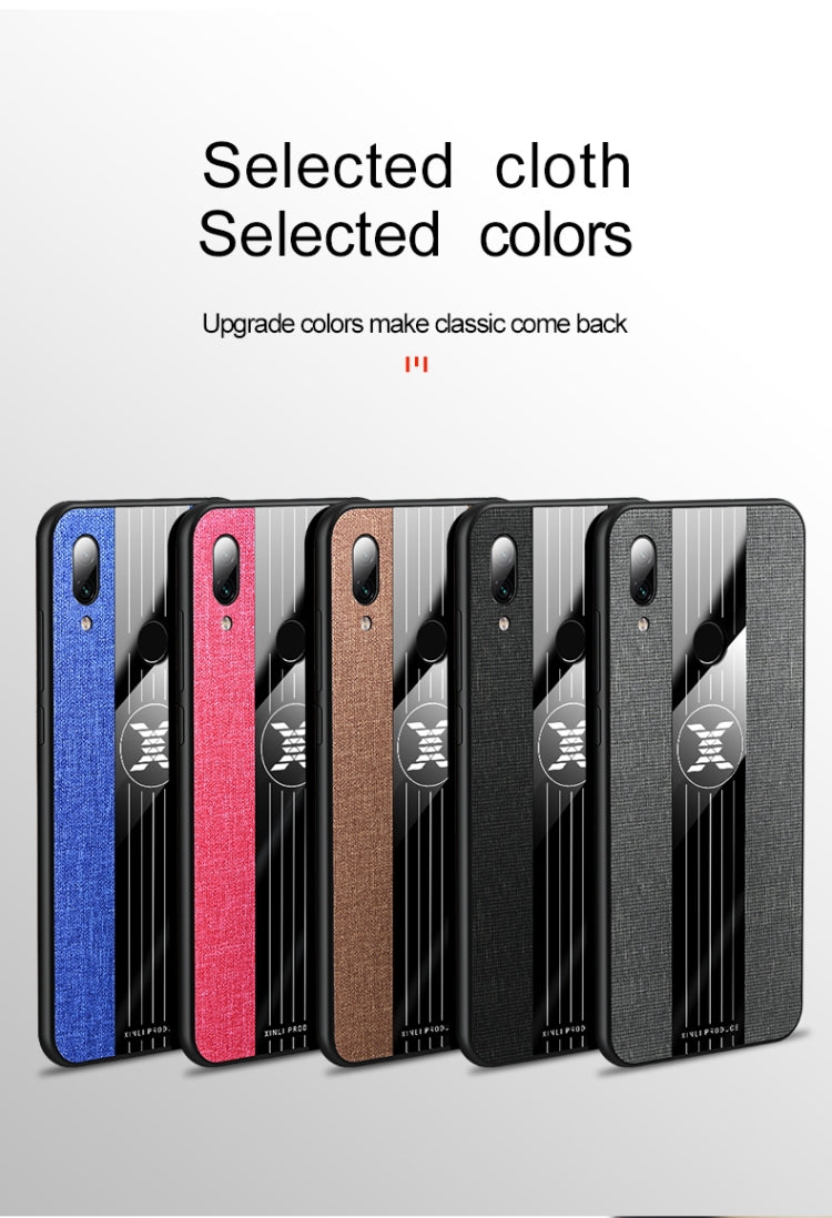 XINLI Stitching Cloth Textue Shockproof TPU Protective Case, For Xiaomi Redmi 7, For Xiaomi Mi 9T / Redmi K20, For Xiaomi Redmi Note 7, For Xiaomi Redmi Note 5, For Xiaomi Redmi 5 Plus