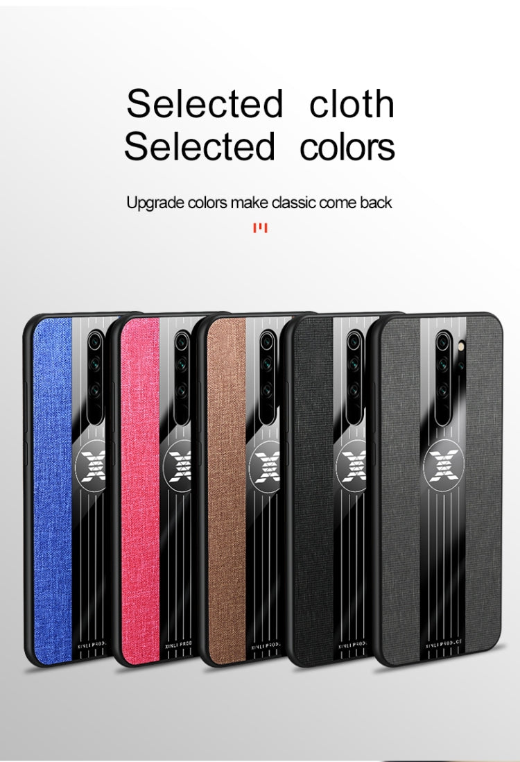 XINLI Stitching Cloth Textue Shockproof TPU Protective Case, For Xiaomi Redmi Note 8, For Xiaomi Mi 8, For Xiaomi Mi 9, For Xiaomi Mi 6X / A2