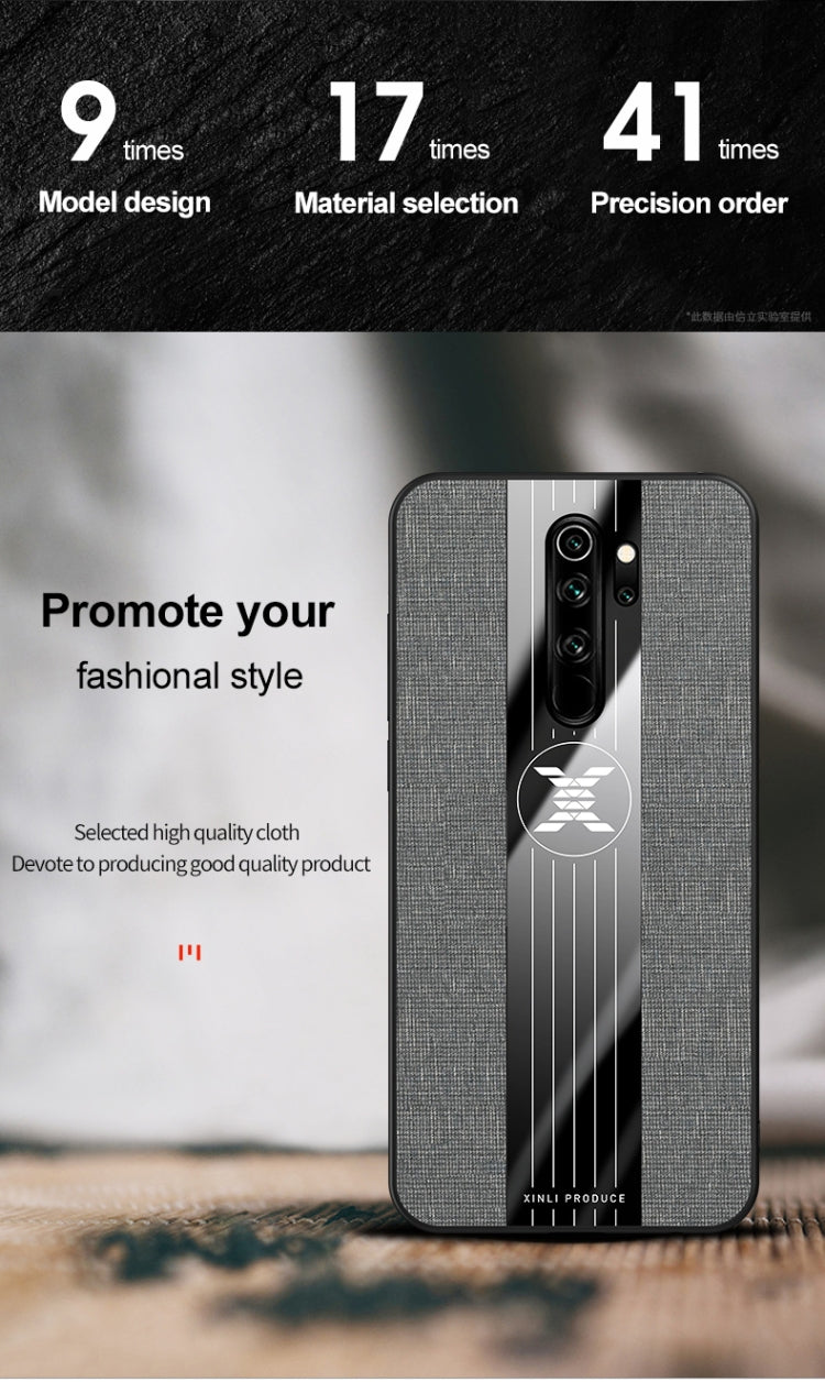 XINLI Stitching Cloth Textue Shockproof TPU Protective Case, For Xiaomi Redmi Note 8, For Xiaomi Mi 8, For Xiaomi Mi 9, For Xiaomi Mi 6X / A2