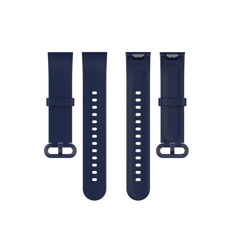 For Xiaomi Mi Watch Lite / Redmi Watch Silicone Watch Band, Size: One Size(Navy Blue)