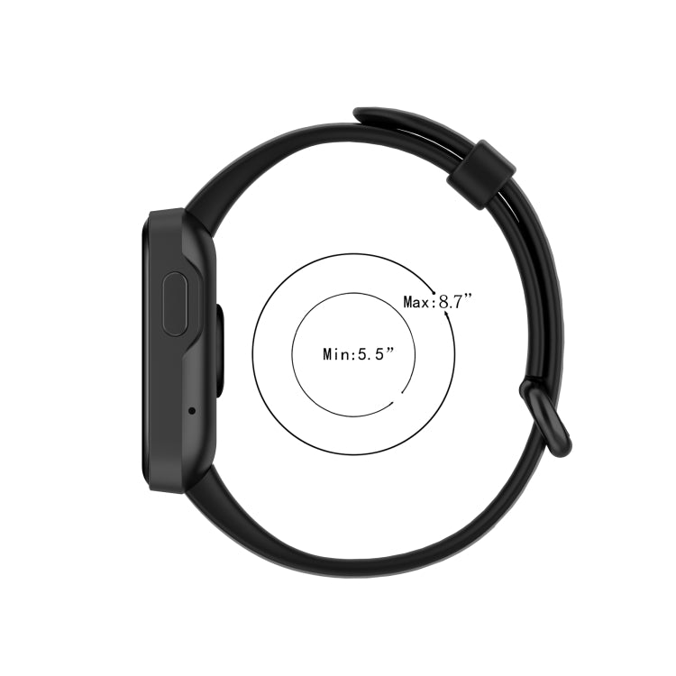 For Xiaomi Mi Watch Lite / Redmi Watch Silicone Watch Band, Size: One Size(Navy Blue)