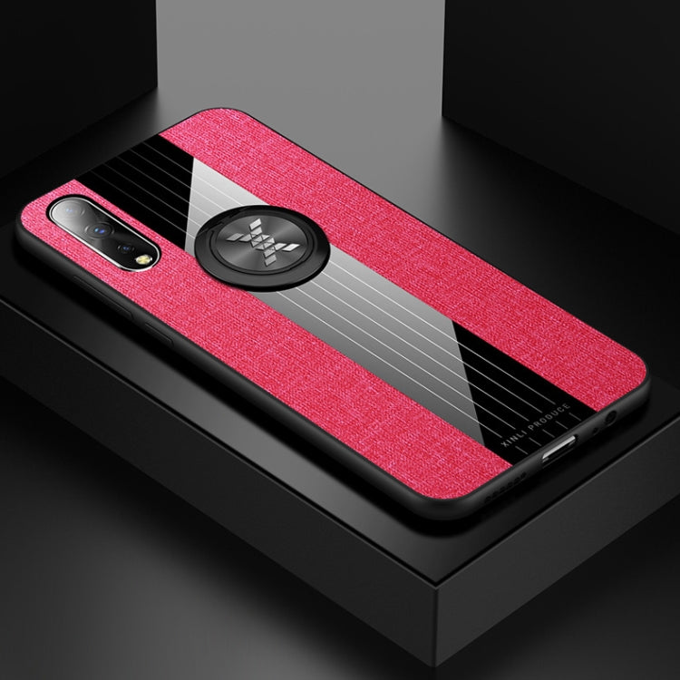 XINLI Stitching Cloth Textue Shockproof TPU Protective Case with Ring Holder, For Vivo S1 Pro, For Vivo S1 / V15, For Vivo V11 / X21S, For Vivo IQOO NEO